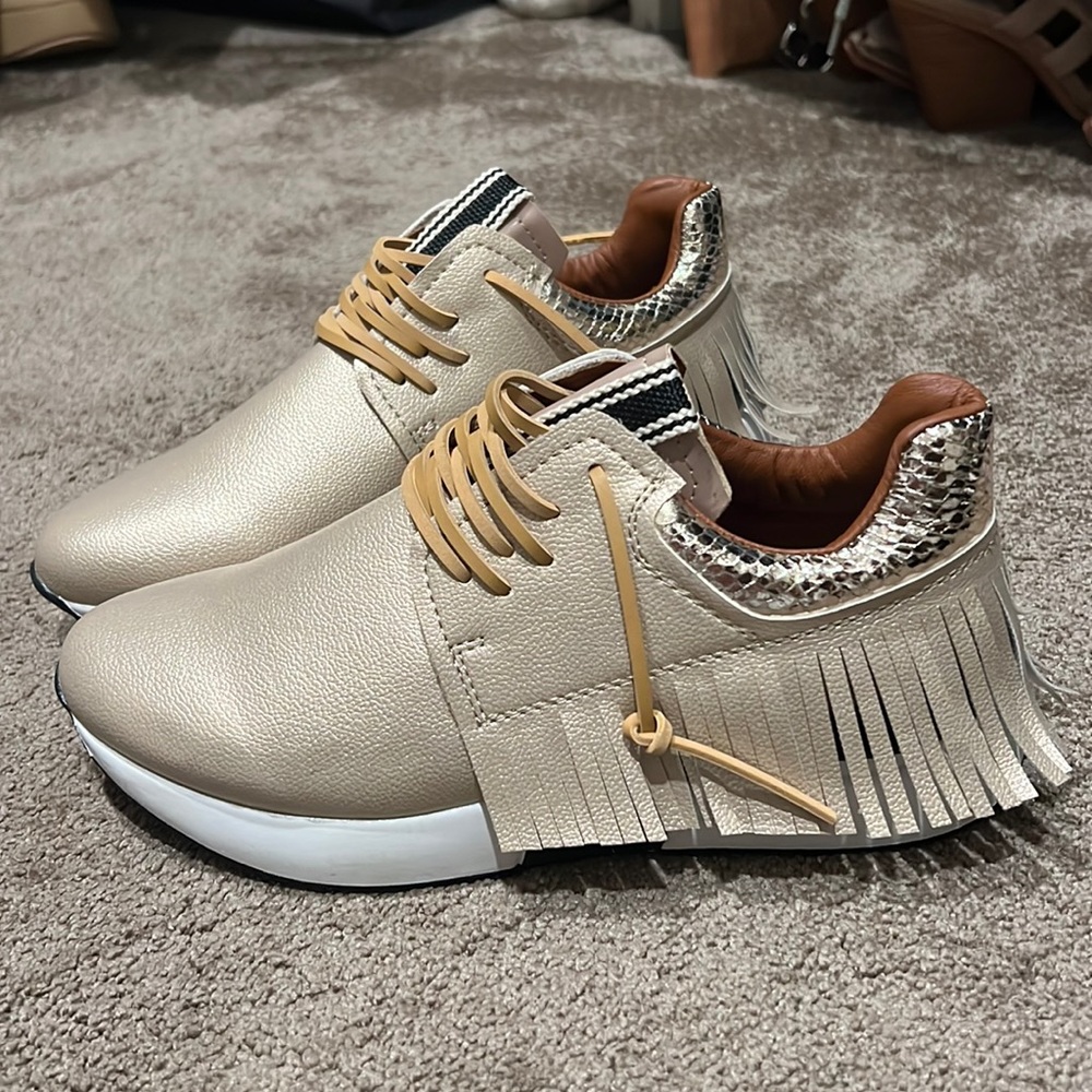 Shu Shop Fringed Sneakers